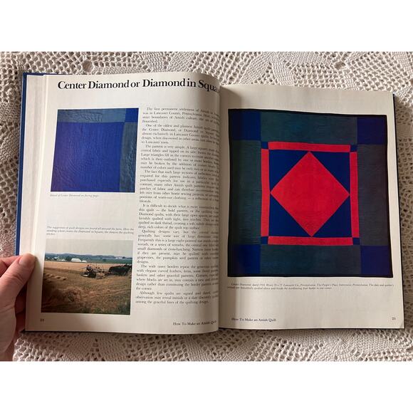 How to Make an Amish Quilt Book: Vintage Quilting Guide - Picture 7 of 9